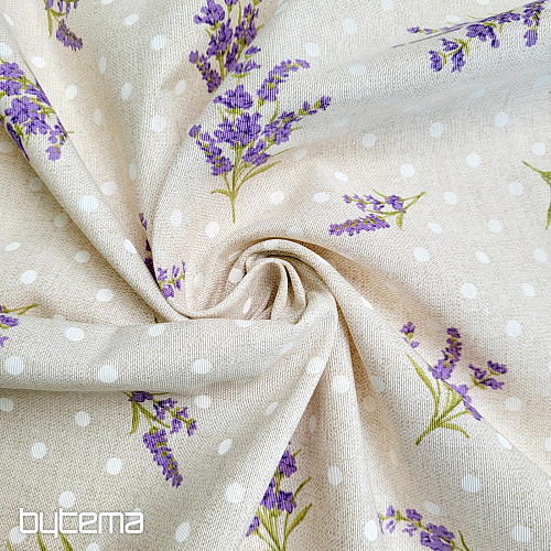 Tela decorativa lunares LAVANDA