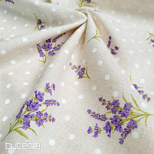 Tela decorativa lunares LAVANDA