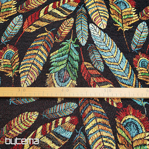 Tela decorativa NAVAHO negro