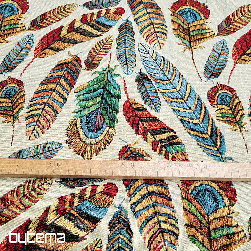 Tela de tapiz NAVAHO beige