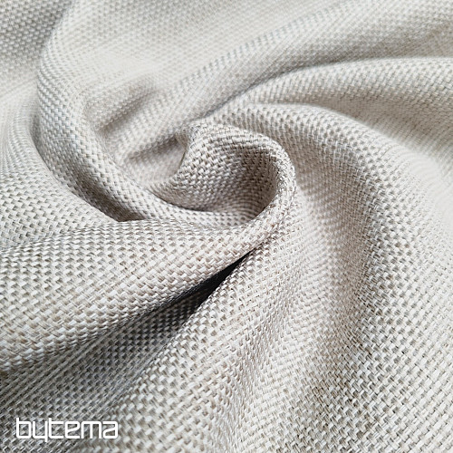 Cortina decorativa terminada GERSTER DIM OUT 77005/840 GRIS BEIGE