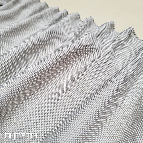 Cortina decorativa terminada GERSTER DIM OUT 77005/840 GRIS BEIGE