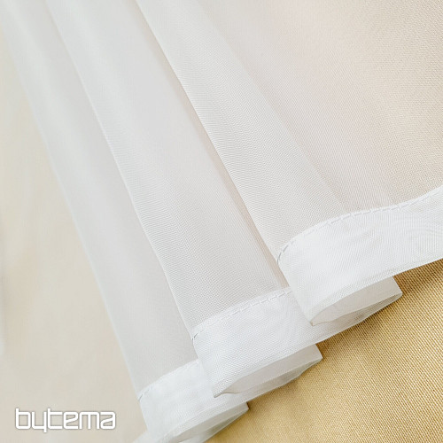 Cortina voile acabada BLANCO