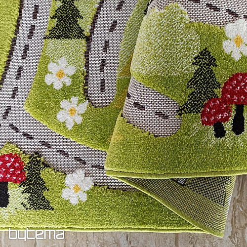 Alfombra infantil Color Kids 02 verde
