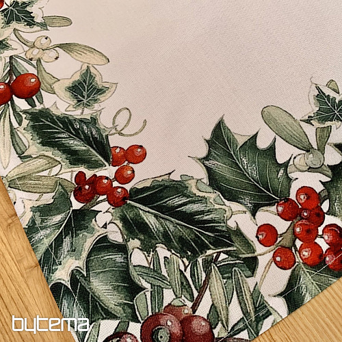 Mantel Navidad BAYAS ROJAS