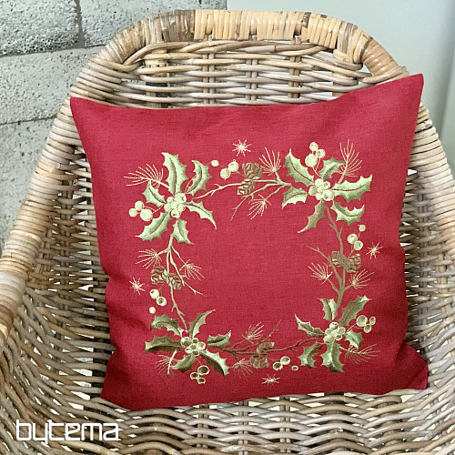 Revestimiento decorativo navideño VERDE MISTLETTE