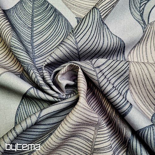 Tela decorativa MAXI LISTY gris