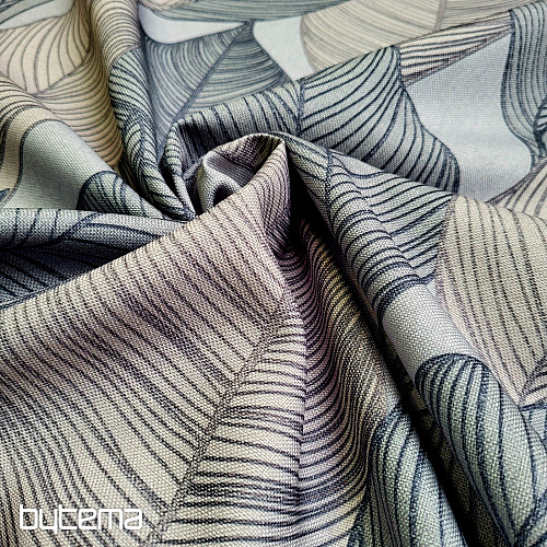 Tela decorativa MAXI LISTY gris