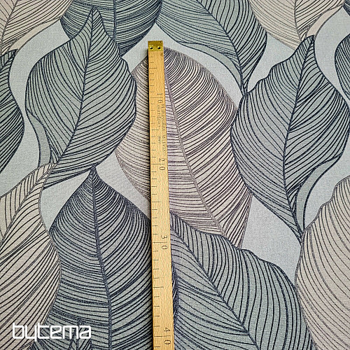 Tela decorativa MAXI LISTY gris