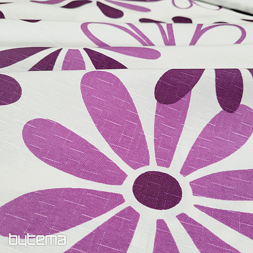 Tela decorativa FLORES MORADA