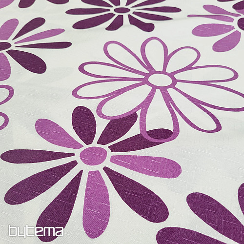 Tela decorativa FLORES MORADA