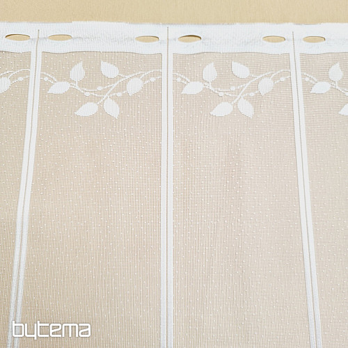 Cortina vidriera jacquard HOJAS DE OTOÑO