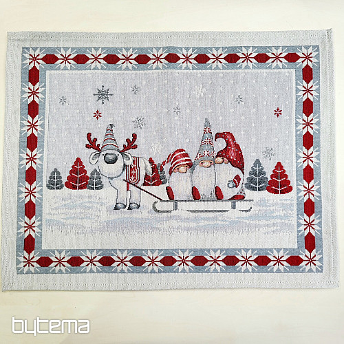 Mantel tapiz DUENDES DE NAVIDAD