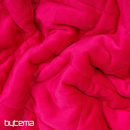 Manta de microfibra EXTRA SUAVE punto oveja ROSA