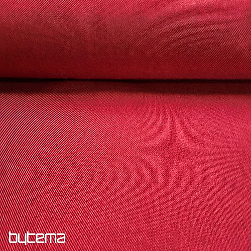 Tela decorativa de diseño monocolor ALBA 2/15 ROJO