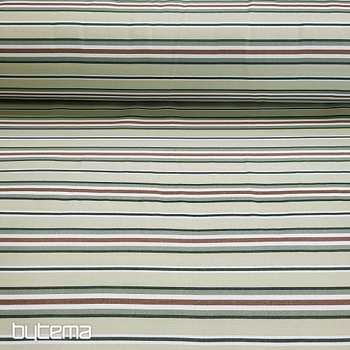Tela decorativa RAYAS VERDES