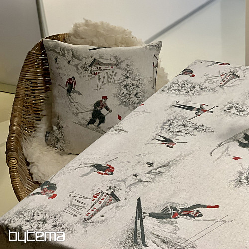 Mantel y bufanda de lujo SKI ALPINE