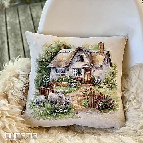 Funda de cojín tapiz OVEJAS COTSWOLDS