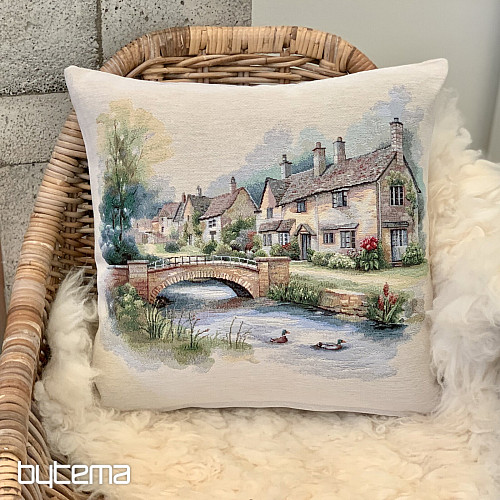 Funda de cojín COTSWOLDS GRIDGET tapiz