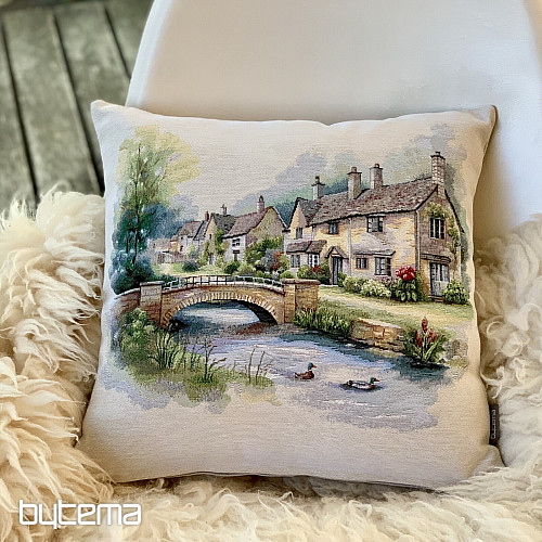 Funda de cojín COTSWOLDS GRIDGET tapiz