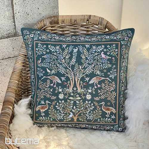 Funda de cojín tapiz WILLIAM MORRIS verde