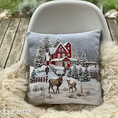 Funda de almohada tapiz CUENTO DE INVIERNO