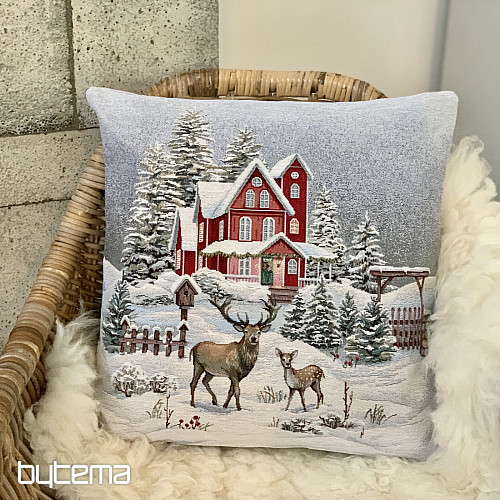 Funda de almohada tapiz CUENTO DE INVIERNO