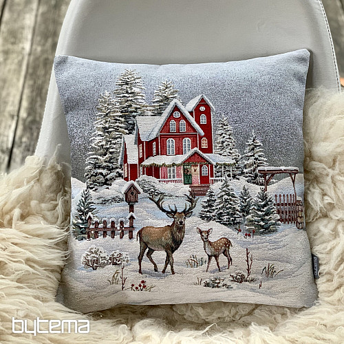Funda de almohada tapiz CUENTO DE INVIERNO