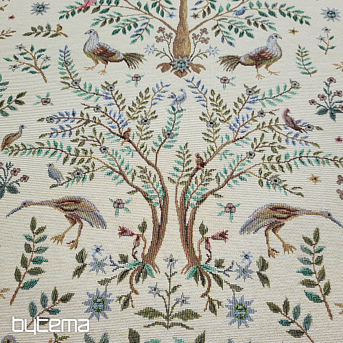 Tela tapiz WILLIAM MORRIS beige