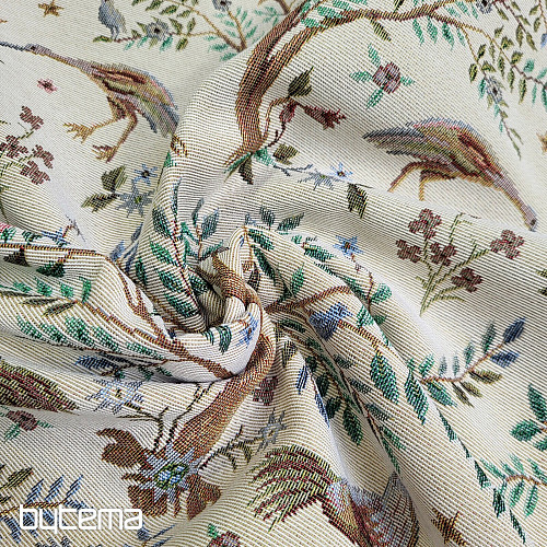 Tela tapiz WILLIAM MORRIS beige