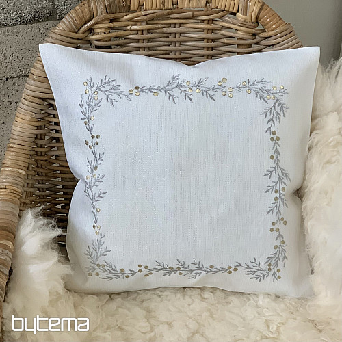 Revestimiento decorativo navideño MYLTLE SILVER