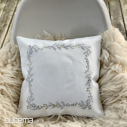 Revestimiento decorativo navideño MYLTLE SILVER