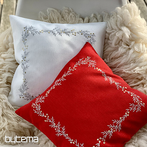 Revestimiento decorativo navideño MYLTLE SILVER