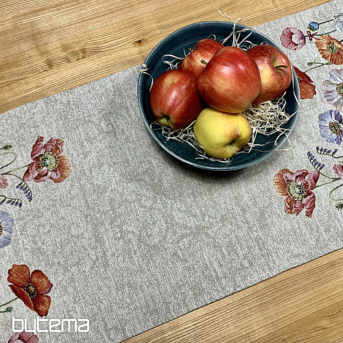 Mantel tapiz y pañuelo POPPY ROMANCE
