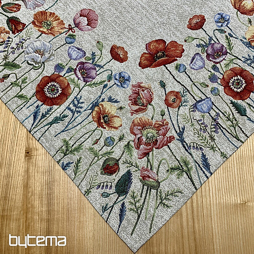 Mantel tapiz y pañuelo POPPY ROMANCE