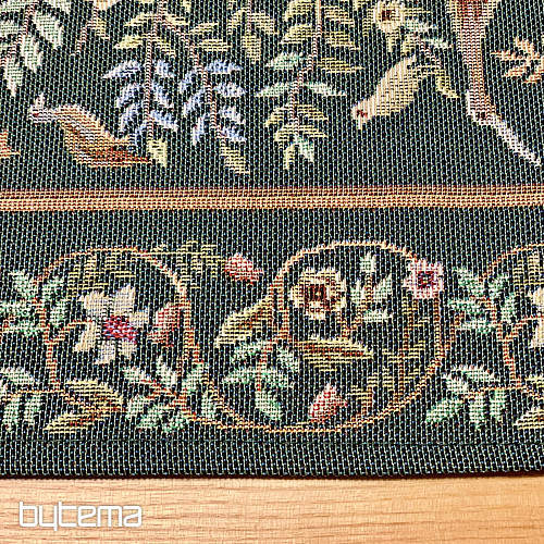 Mantel tapiz y bufanda WILLIAM MORRIS verde