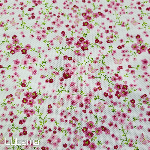 Tela decorativa MARIPOSA rosa