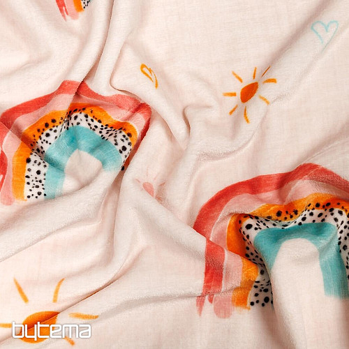 Ropa de cama de microfranela ARCO IRIS