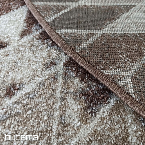 Alfombra pieza PANAMERO 10 círculo marrón