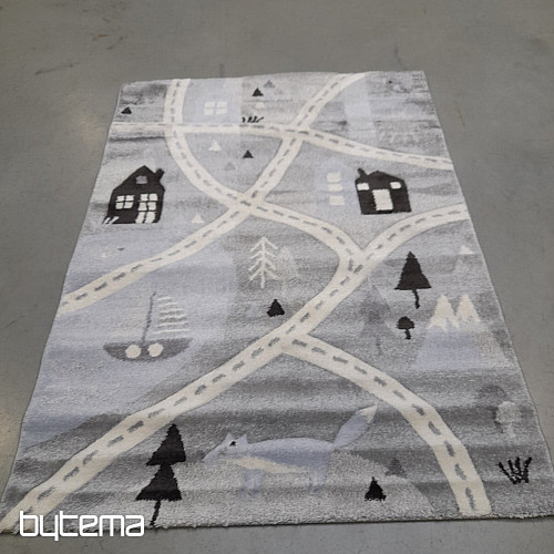 Alfombra infantil HAPPY 310 plata
