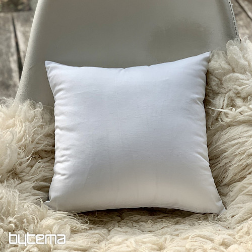 Funda de cojín decorativa DAMASCO blanco
