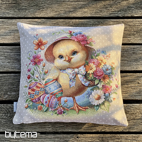 Funda tapiz de Pascua POLLO CON LAZO