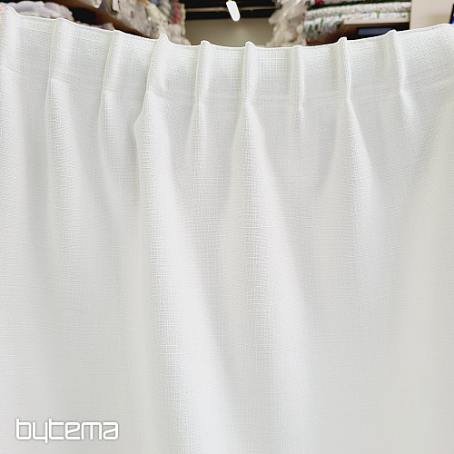 Cortinas de lujo terminadas GERSTER 7650 BLANCO 02