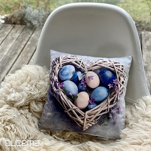 Funda de almohada con forma de corazón de Pascua
