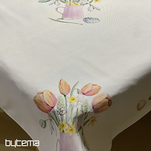 Mantel y bufanda DELICIA DE PRIMAVERA