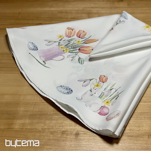 Mantel y bufanda DELICIA DE PRIMAVERA