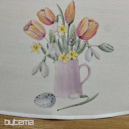 Mantel y bufanda DELICIA DE PRIMAVERA