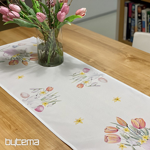 Mantel y bufanda DELICIA DE PRIMAVERA