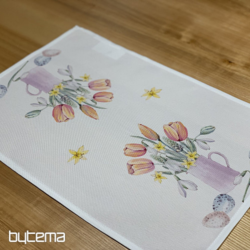 Mantel y bufanda DELICIA DE PRIMAVERA