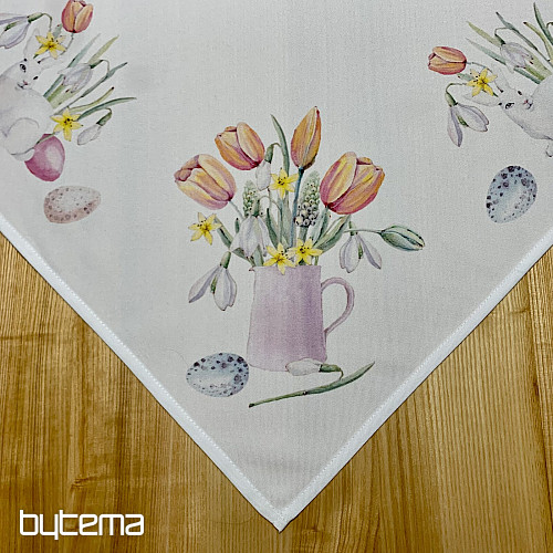 Mantel y bufanda DELICIA DE PRIMAVERA